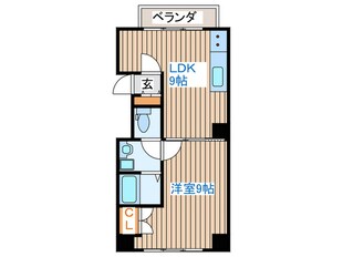 ラ・シープラットの物件間取画像